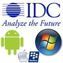 IDC predicts rise of Android and Windows Phone