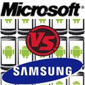 Microsoft against Samsung