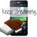 No Ice Cream Sandwich for LG Optimus 2X