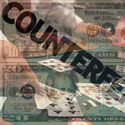 Counterfiet cash in a casino