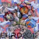 Euro 2012 Hooligans Shaking Euro 2012 peace and order