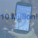 10 million Samsung Galaxy S III units sold