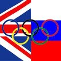 UK vs Russia Olympics medals