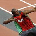 Usain Bolt in Manchester United