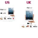 Difference between US and UK Apple site