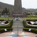 Equator Monument in Mitad del Mundo in Ecuador