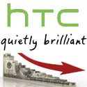 HTC revenues on the decline