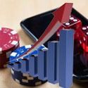 Mobile gambling growth continues